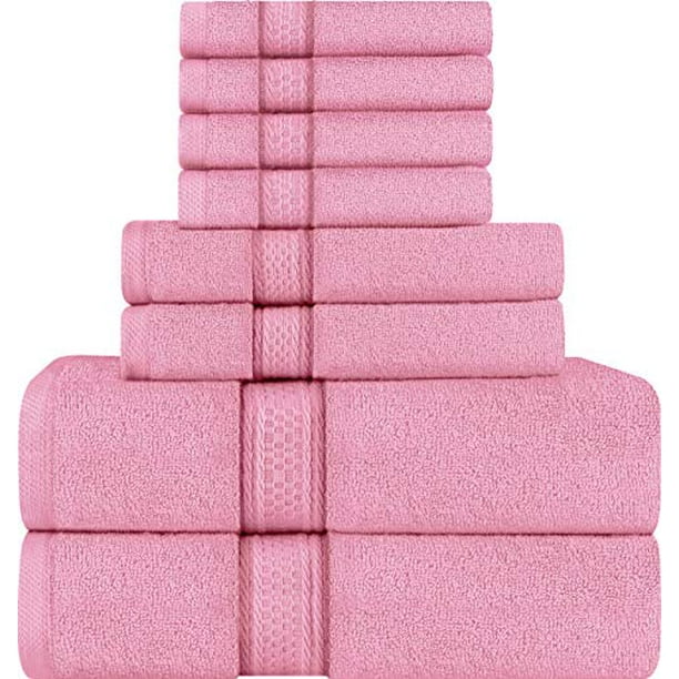 6pcs Cotton Bath Soft Hand Towels Super Solid Absorbent Home For Pool Spa Utopia